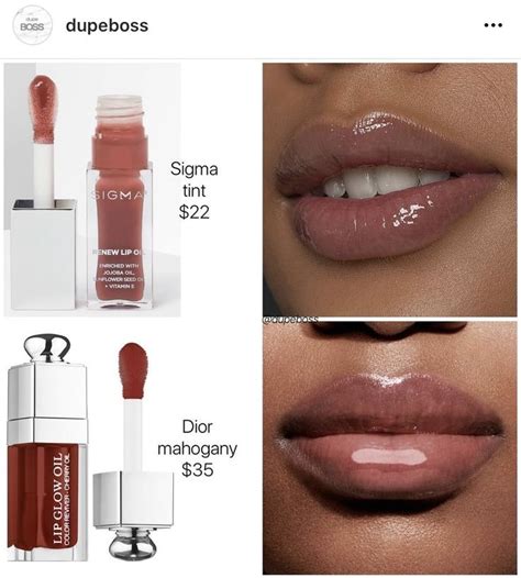 elf lip gloss dior dupe|dior mahogany lip glow dupe.